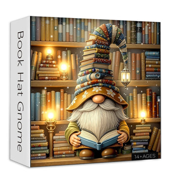 Book Hat Gnome Jigsaw Puzzle 1000 Piezas